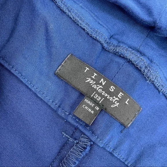 Tinsel Maternity Crop Pants Stitch Fix Over Belly - Picture 3 of 5